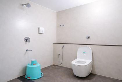 Modern Bathroom Facility