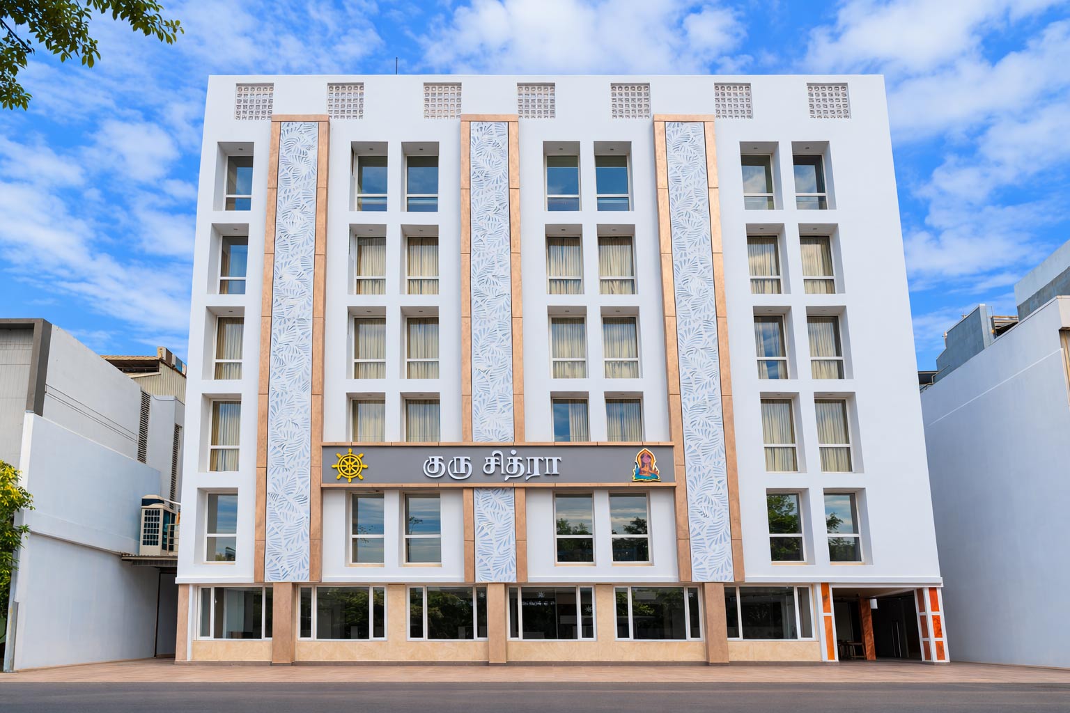 guru chitra hotel view