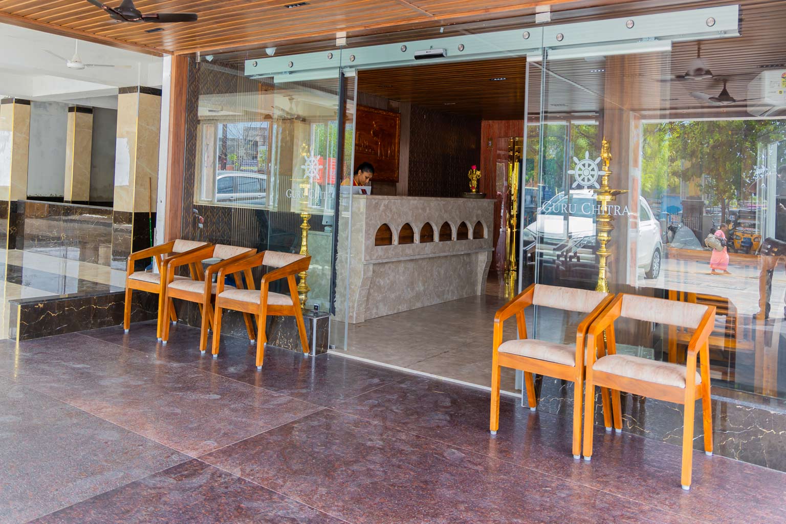 guru chitra entrance view